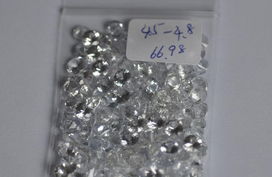 天然白色藍寶石 鉆石形切割下的純凈之光